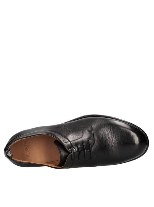 Stringate in pelle ROSSI | 8294 CERVO VACCHETTANERO